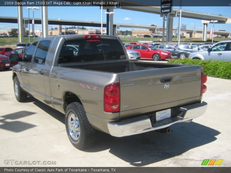 Light Khaki Metallic / Khaki 2009 Dodge Ram 2500 SXT Mega Cab