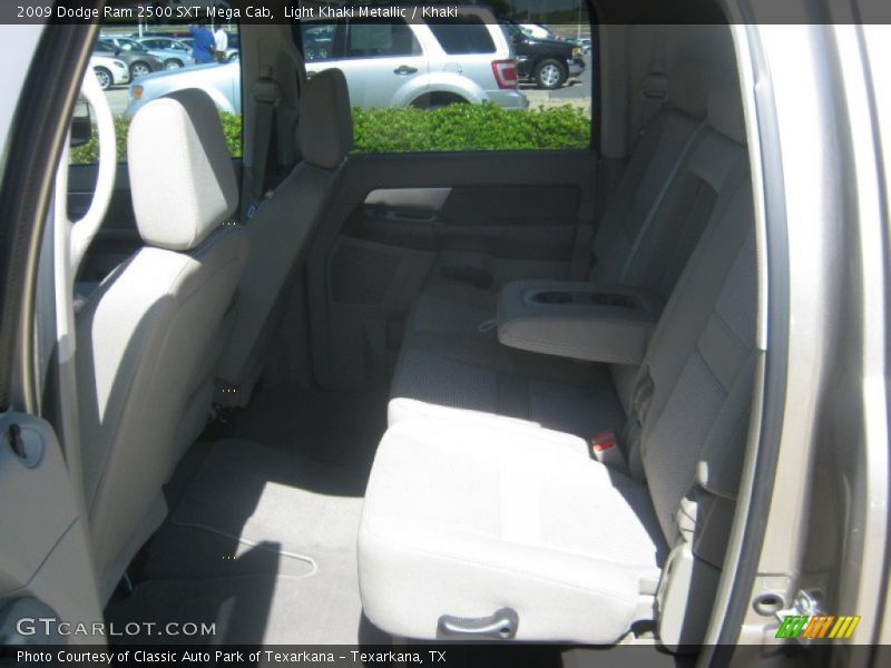 Light Khaki Metallic / Khaki 2009 Dodge Ram 2500 SXT Mega Cab