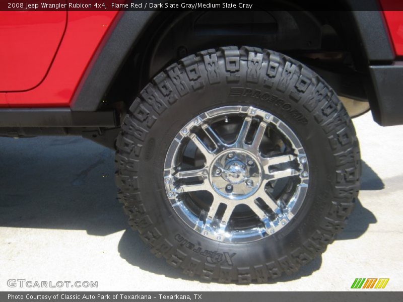 Flame Red / Dark Slate Gray/Medium Slate Gray 2008 Jeep Wrangler Rubicon 4x4