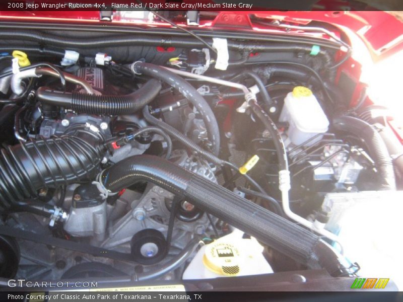 Flame Red / Dark Slate Gray/Medium Slate Gray 2008 Jeep Wrangler Rubicon 4x4