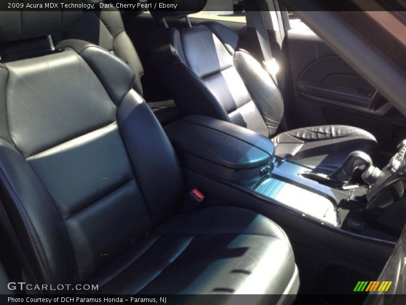 Dark Cherry Pearl / Ebony 2009 Acura MDX Technology