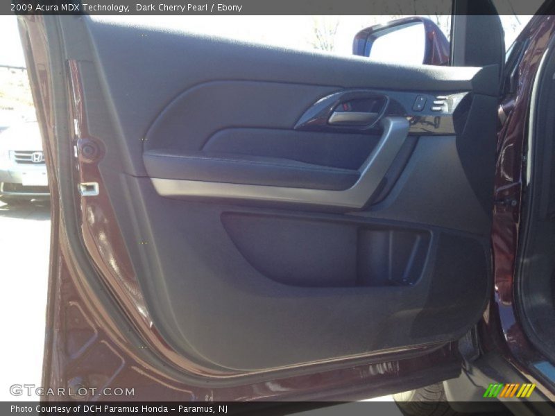 Dark Cherry Pearl / Ebony 2009 Acura MDX Technology