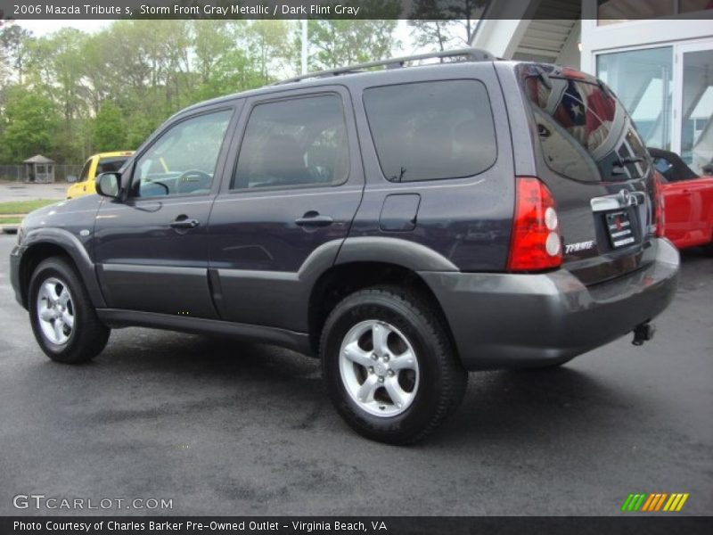 Storm Front Gray Metallic / Dark Flint Gray 2006 Mazda Tribute s