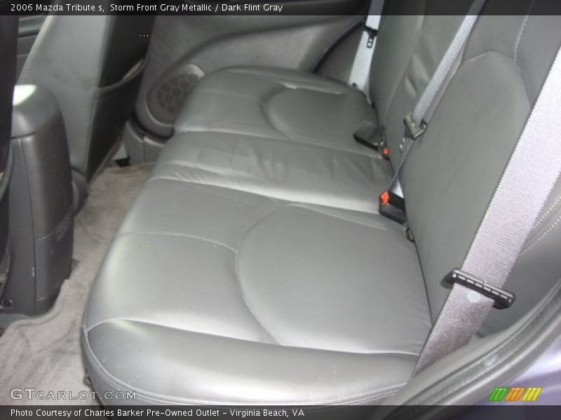 Storm Front Gray Metallic / Dark Flint Gray 2006 Mazda Tribute s