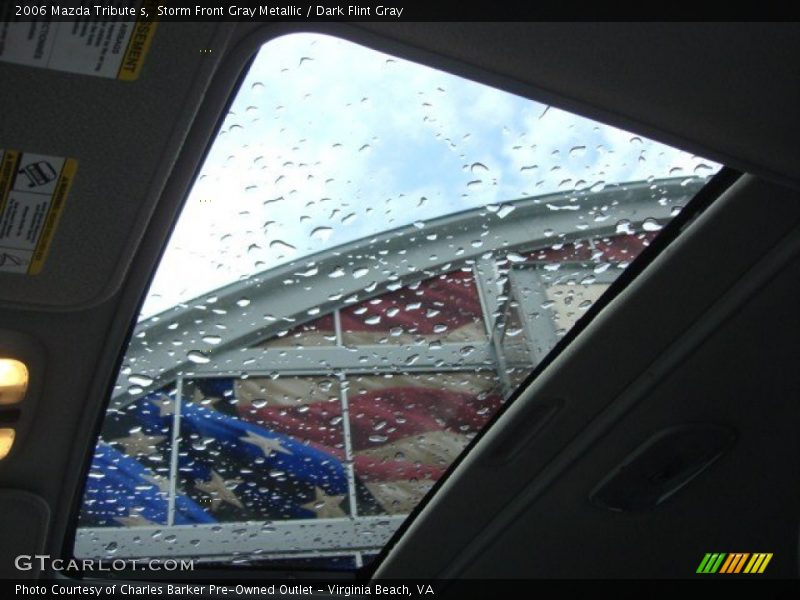 Storm Front Gray Metallic / Dark Flint Gray 2006 Mazda Tribute s