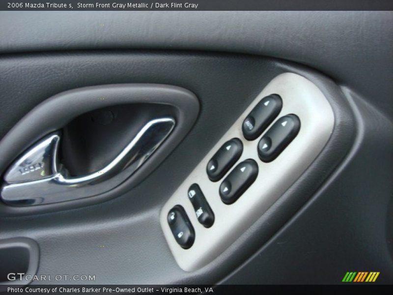 Storm Front Gray Metallic / Dark Flint Gray 2006 Mazda Tribute s