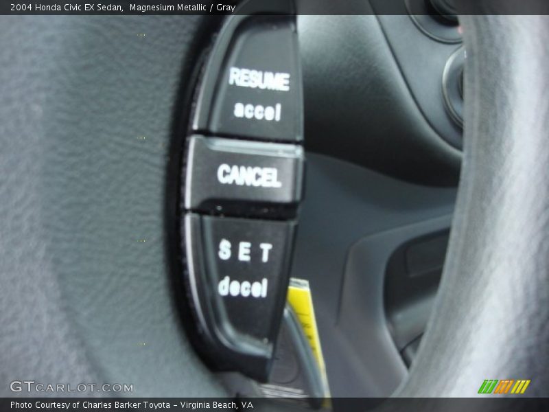 Magnesium Metallic / Gray 2004 Honda Civic EX Sedan