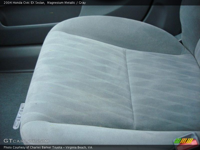 Magnesium Metallic / Gray 2004 Honda Civic EX Sedan