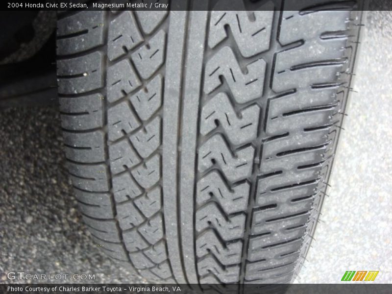 Magnesium Metallic / Gray 2004 Honda Civic EX Sedan