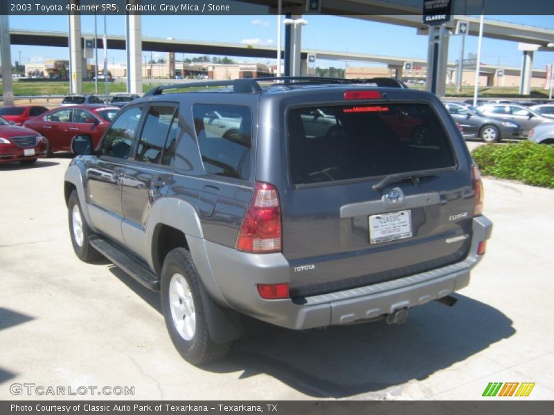 Galactic Gray Mica / Stone 2003 Toyota 4Runner SR5