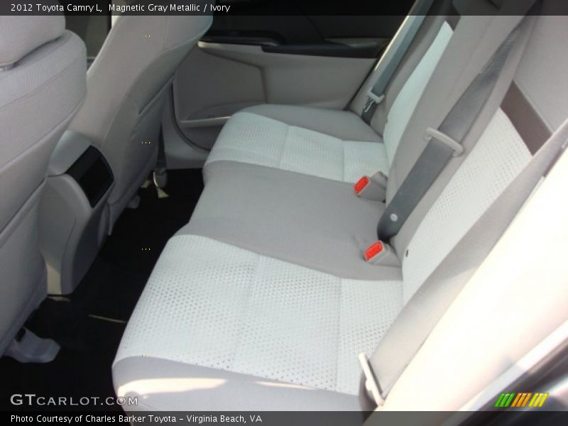 Magnetic Gray Metallic / Ivory 2012 Toyota Camry L