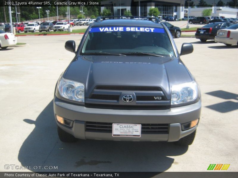 Galactic Gray Mica / Stone 2003 Toyota 4Runner SR5