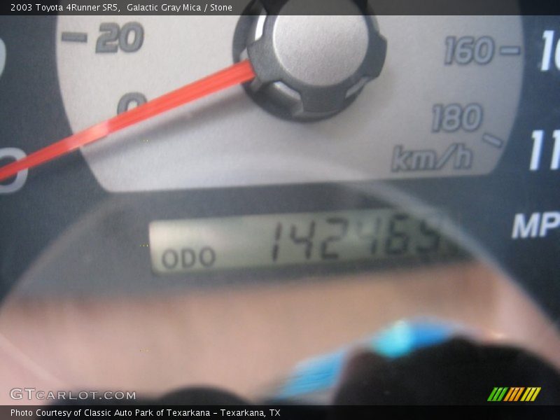 Galactic Gray Mica / Stone 2003 Toyota 4Runner SR5