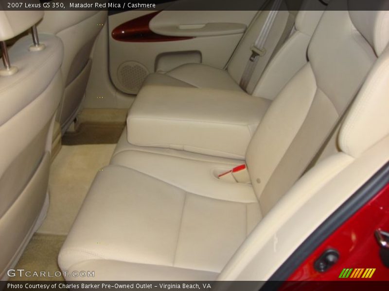 Matador Red Mica / Cashmere 2007 Lexus GS 350