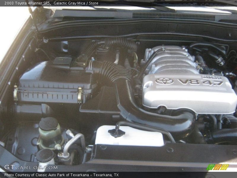 Galactic Gray Mica / Stone 2003 Toyota 4Runner SR5