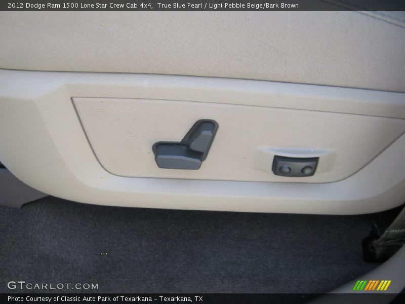 True Blue Pearl / Light Pebble Beige/Bark Brown 2012 Dodge Ram 1500 Lone Star Crew Cab 4x4