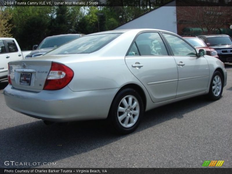Lunar Mist Metallic / Stone 2004 Toyota Camry XLE V6