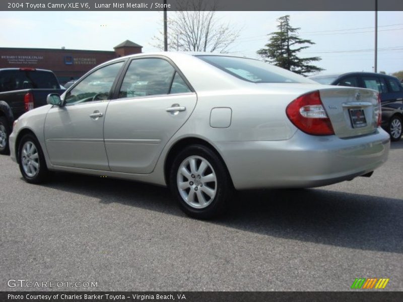 Lunar Mist Metallic / Stone 2004 Toyota Camry XLE V6