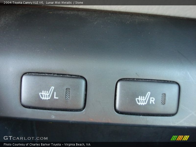 Lunar Mist Metallic / Stone 2004 Toyota Camry XLE V6