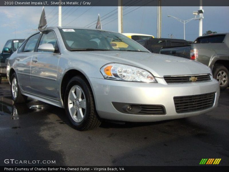 Silver Ice Metallic / Gray 2010 Chevrolet Impala LT