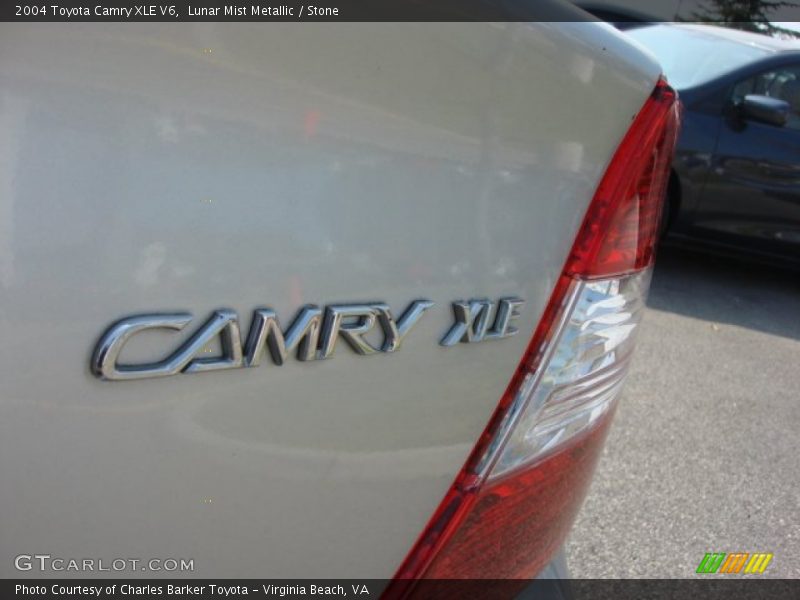 Lunar Mist Metallic / Stone 2004 Toyota Camry XLE V6
