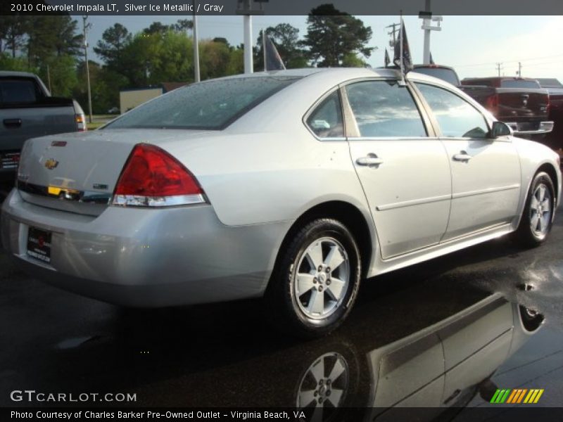 Silver Ice Metallic / Gray 2010 Chevrolet Impala LT