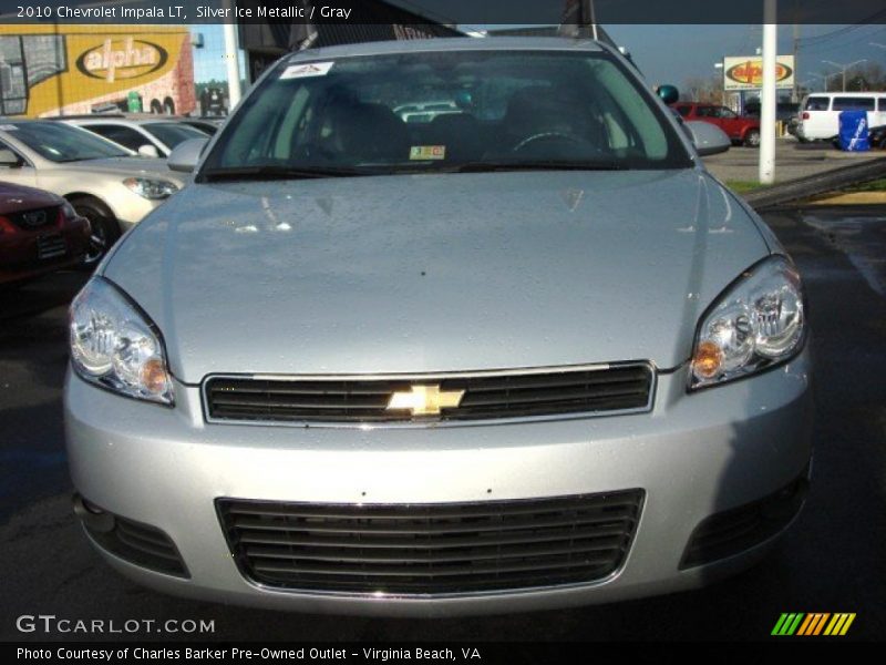 Silver Ice Metallic / Gray 2010 Chevrolet Impala LT