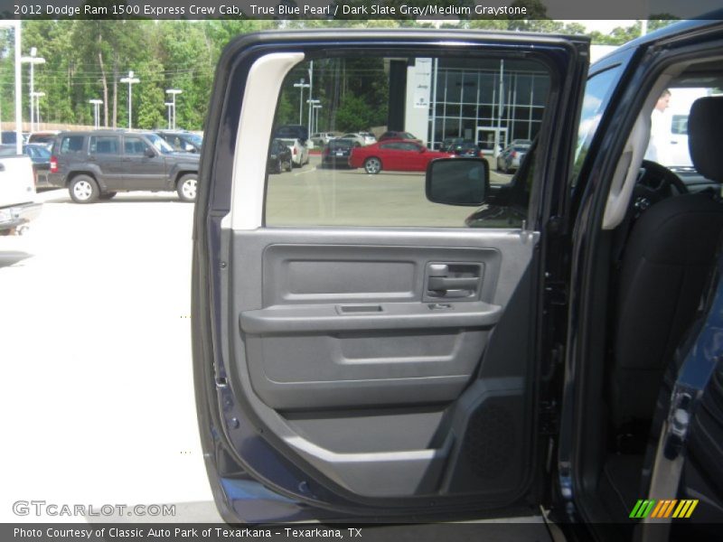 True Blue Pearl / Dark Slate Gray/Medium Graystone 2012 Dodge Ram 1500 Express Crew Cab