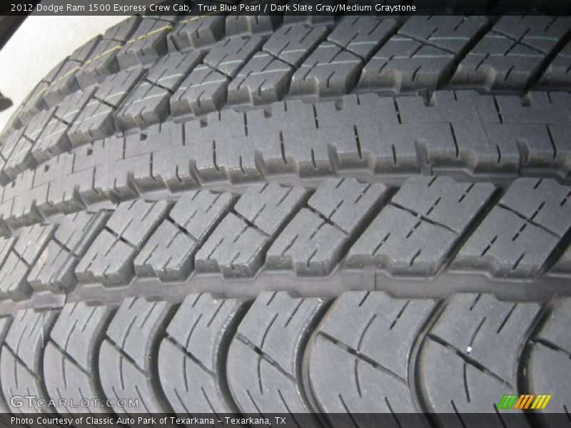 True Blue Pearl / Dark Slate Gray/Medium Graystone 2012 Dodge Ram 1500 Express Crew Cab
