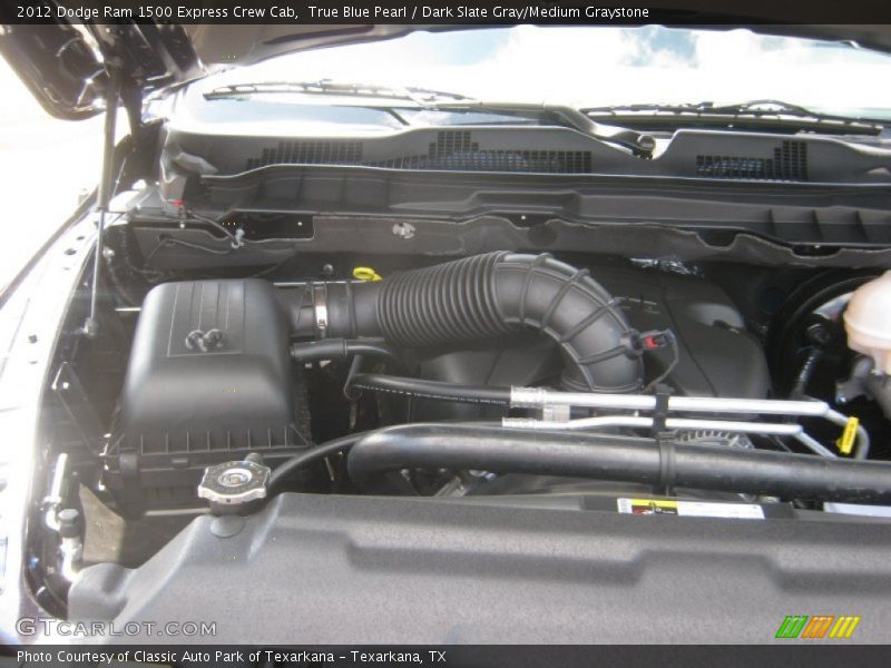 True Blue Pearl / Dark Slate Gray/Medium Graystone 2012 Dodge Ram 1500 Express Crew Cab