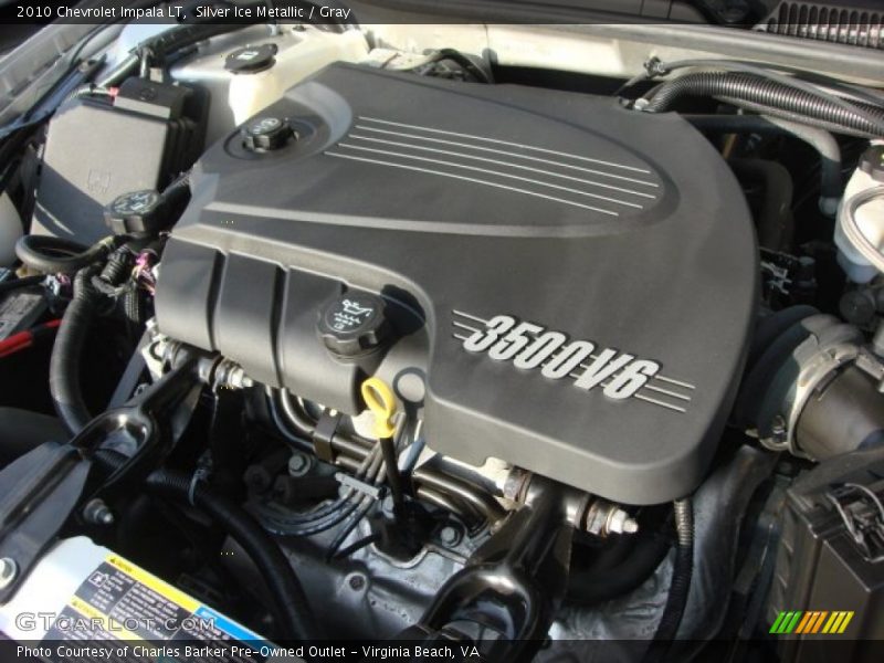 Silver Ice Metallic / Gray 2010 Chevrolet Impala LT