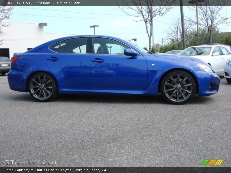 Ultrasonic Blue Mica / Black 2008 Lexus IS F