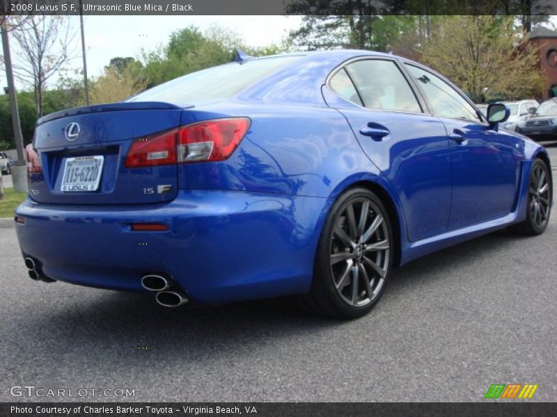 Ultrasonic Blue Mica / Black 2008 Lexus IS F