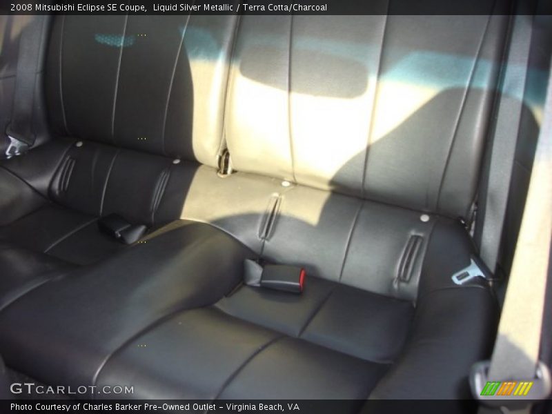 Liquid Silver Metallic / Terra Cotta/Charcoal 2008 Mitsubishi Eclipse SE Coupe
