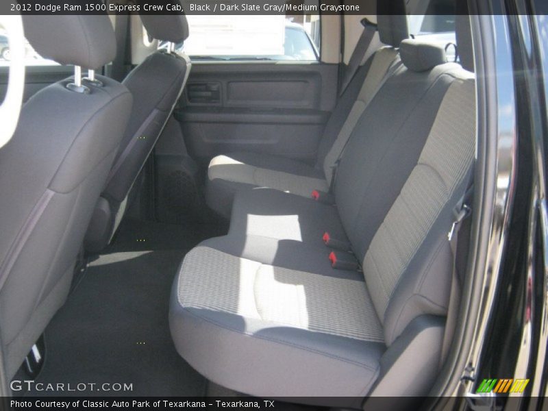 Black / Dark Slate Gray/Medium Graystone 2012 Dodge Ram 1500 Express Crew Cab