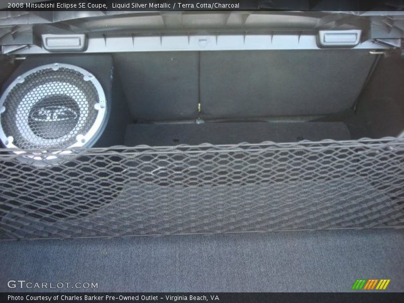 Liquid Silver Metallic / Terra Cotta/Charcoal 2008 Mitsubishi Eclipse SE Coupe