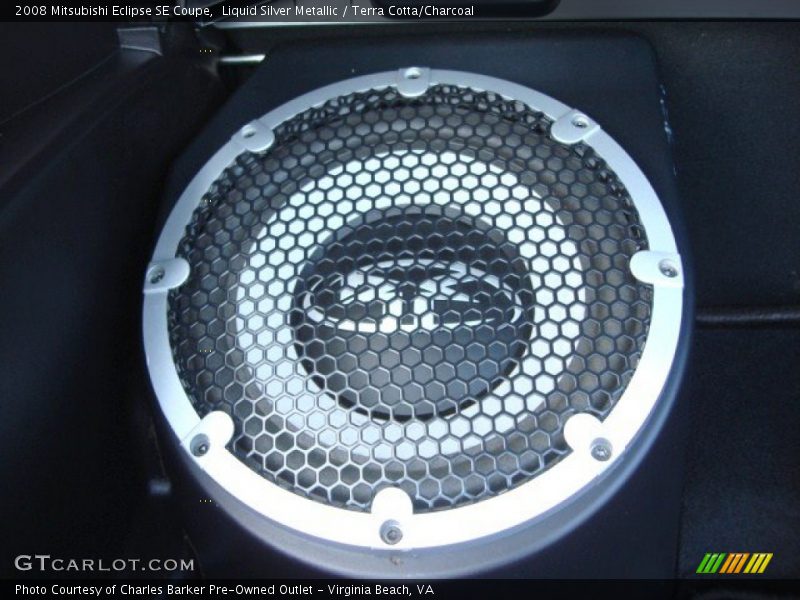 Liquid Silver Metallic / Terra Cotta/Charcoal 2008 Mitsubishi Eclipse SE Coupe