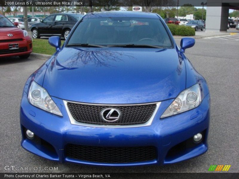 Ultrasonic Blue Mica / Black 2008 Lexus IS F