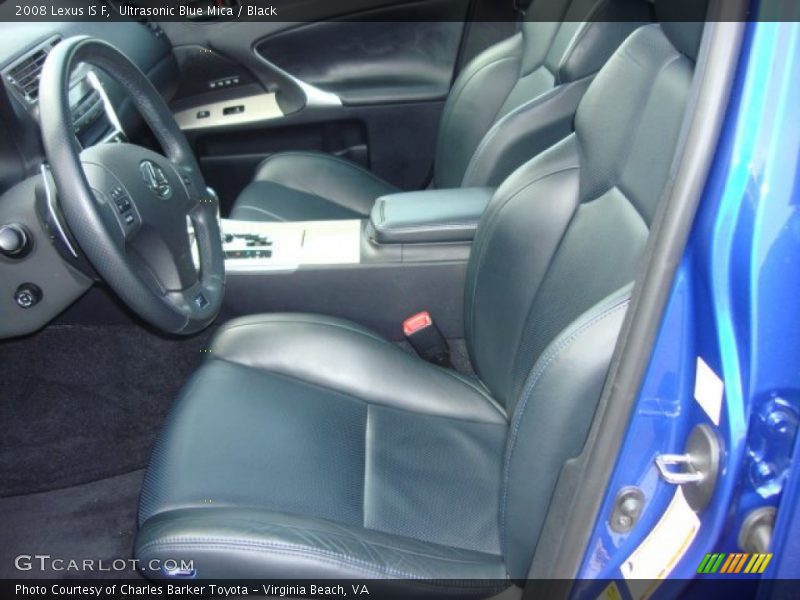Ultrasonic Blue Mica / Black 2008 Lexus IS F
