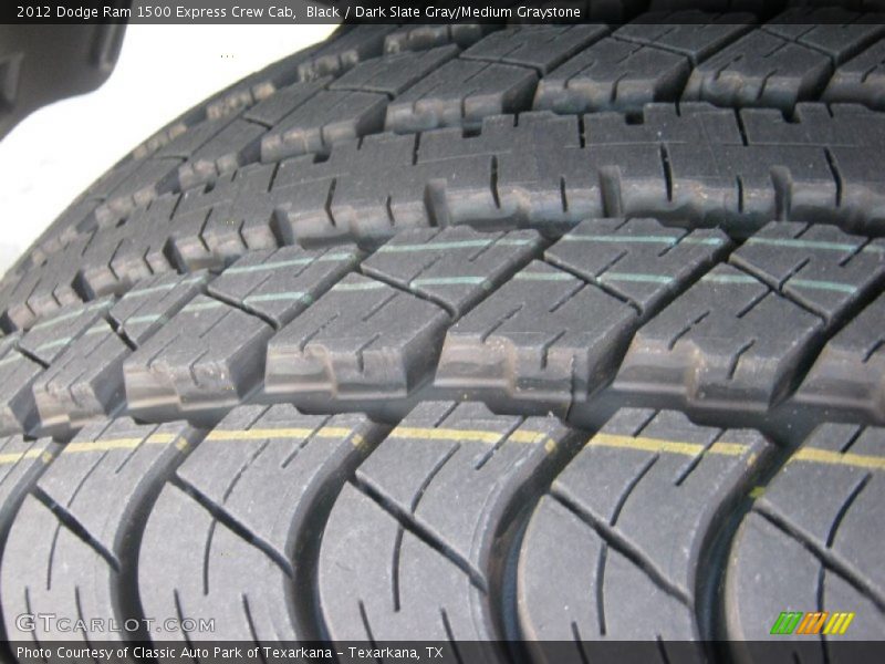 Black / Dark Slate Gray/Medium Graystone 2012 Dodge Ram 1500 Express Crew Cab