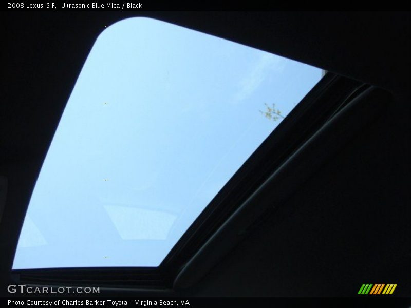 Ultrasonic Blue Mica / Black 2008 Lexus IS F