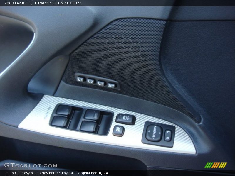 Ultrasonic Blue Mica / Black 2008 Lexus IS F