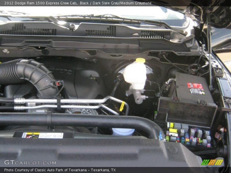 Black / Dark Slate Gray/Medium Graystone 2012 Dodge Ram 1500 Express Crew Cab