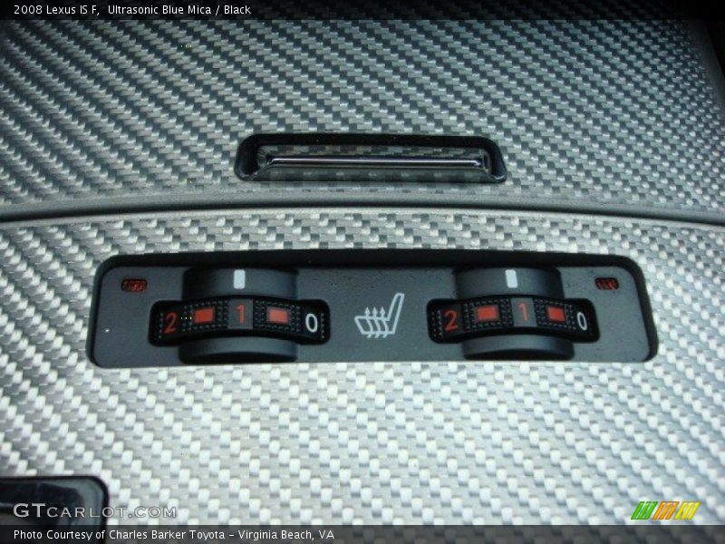 Ultrasonic Blue Mica / Black 2008 Lexus IS F