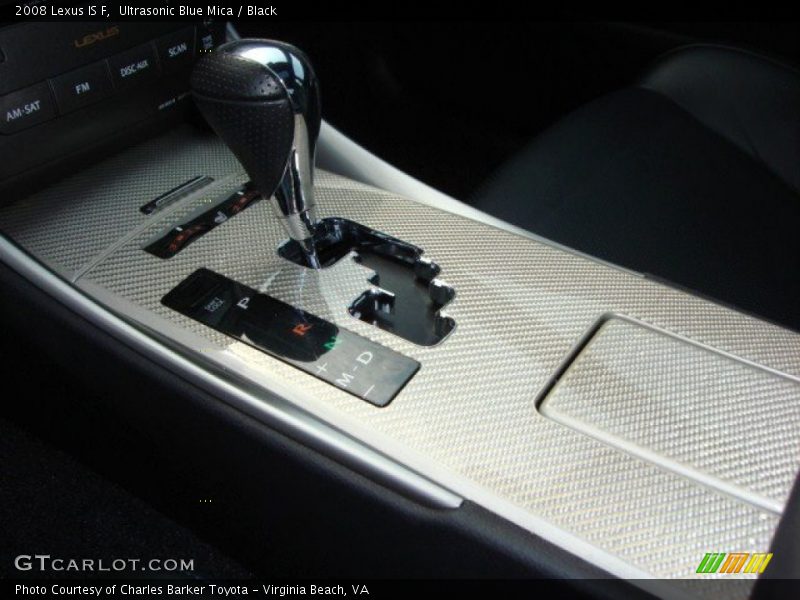 Ultrasonic Blue Mica / Black 2008 Lexus IS F