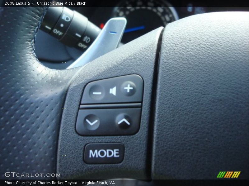 Ultrasonic Blue Mica / Black 2008 Lexus IS F