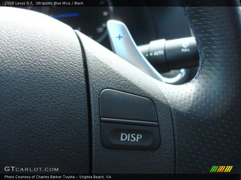 Ultrasonic Blue Mica / Black 2008 Lexus IS F