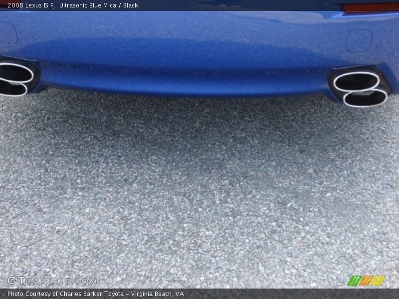 Ultrasonic Blue Mica / Black 2008 Lexus IS F