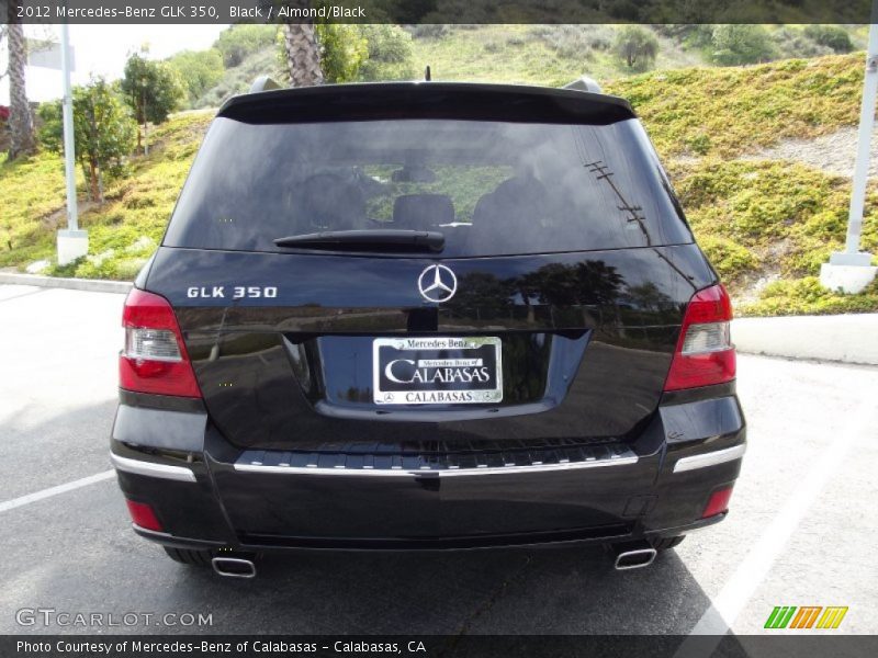Black / Almond/Black 2012 Mercedes-Benz GLK 350