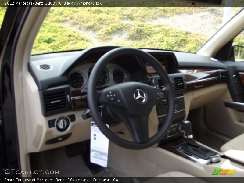 Black / Almond/Black 2012 Mercedes-Benz GLK 350